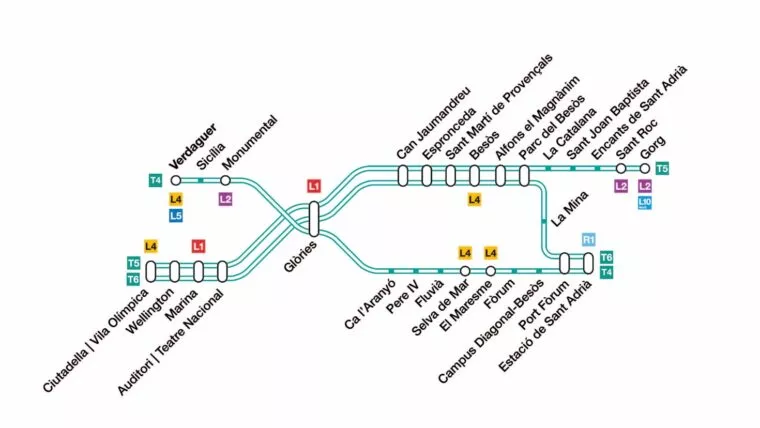 tram mapa